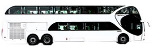 Buses piso simple y doble